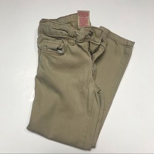 ****2 pair**** Girls Khakis size 6